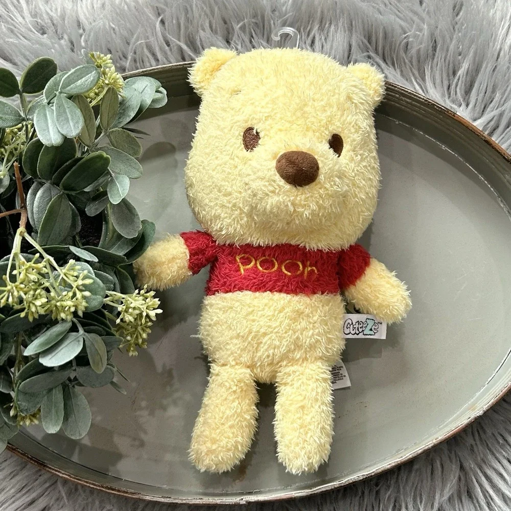 Carters Plush Winnie The POOH BEAR Cuteeze Security Lovey Baby Toy Disney #80266